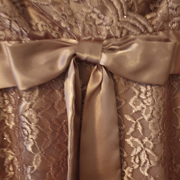 💚💎3/$30 Formal dusky pink with sparkles dress - Picture 6 of 8